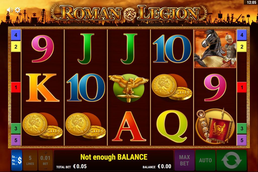 Boom Casino Favoriete Slot Roman Legion