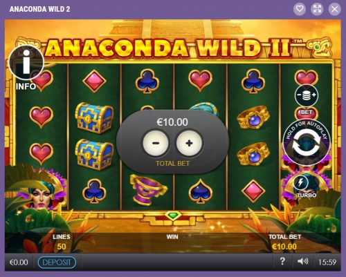 Cookie Casino Nieuwe Slot Anaconda Wild 2