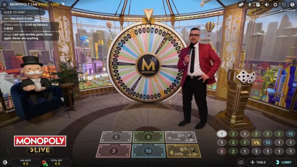 Speel MONOPOLY in dit Live Casino