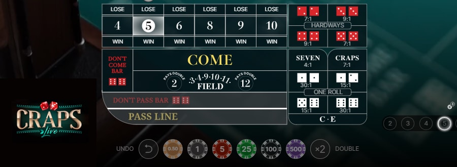 Gratis Craps spelen