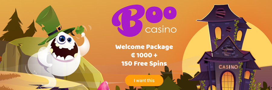 Boo Casino welkomstbonus