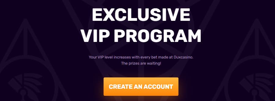 Dux casino vip programma