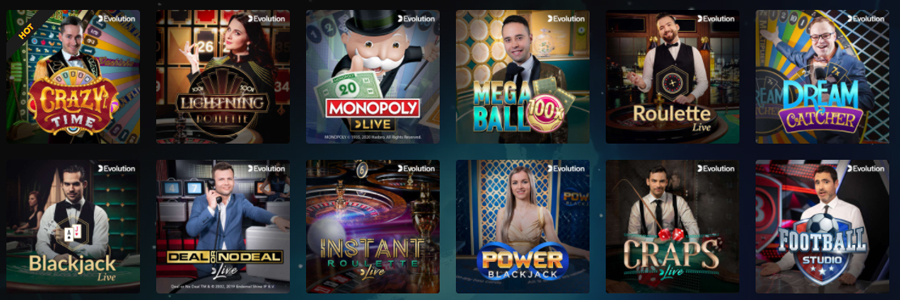 Rocket Casino live casino