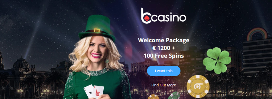 bCasino welkomstbonus