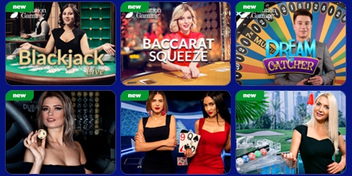 BluVegas live casinospellen bestaan uit Roulette, Blackjack en vele andere spellen
