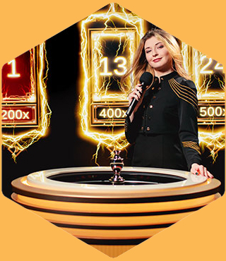 Lightning roulette is een echt avontuur met live dealer die de spanning extra opdrijven