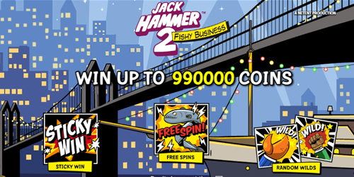 Jack Hammer 2 heeft tot wel 99 winlijnen