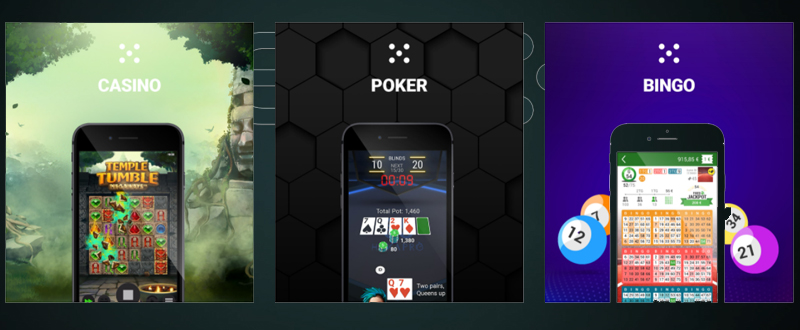 Relax Gaming biedt vele soorten spellen aan zoals baccarat, poker en bingo