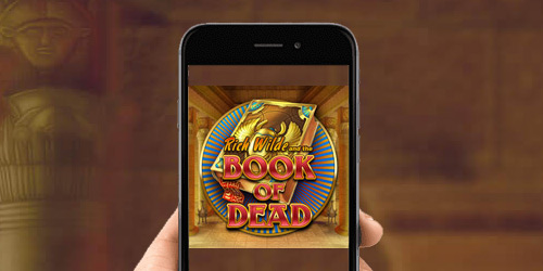 Book of dead kan je nu overal gemakkelijk spelen, zoals bijvoorbeeld op je mobiel