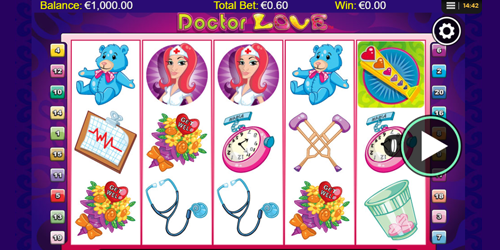 Doctor Love is een slot met vele bonusspellen en een progressieve jackpot