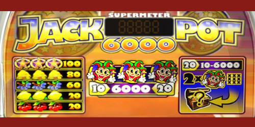 De supermeter van Jackpot 6000 kent een uitbetalingspercentage van 98,8%