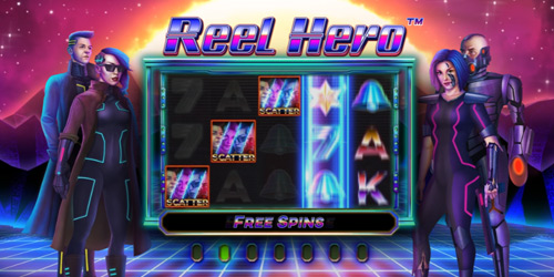 Reel Hero is een gokkast met een maximale uitbetaling van 105.000 euro