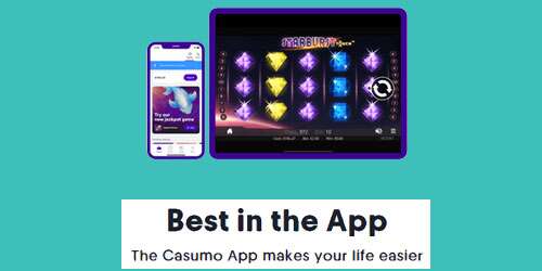 De mobiele app van Casumo kan je downloaden in de App Store of via de website zelf.
