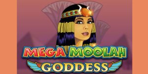 Mega Moolah goddess logo