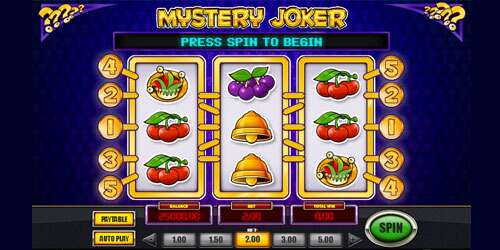 Mystery Joker gokkast is een klassieke gokkast uitgebracht door Play 'n Go