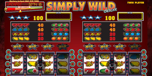 Simply Wild is een van de klassieke gokkasten die je vroeger in een snackbar tegenkwam.