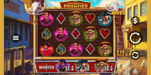 Wild Bills Bounties is een van de online slots die Endemol Games heeft ontwikkeld