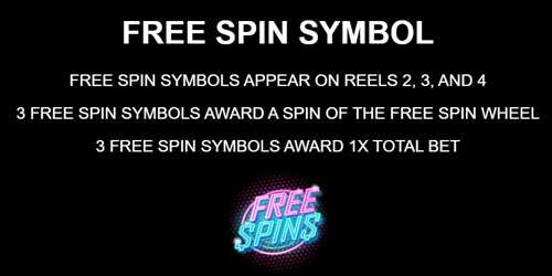 De free spins scatter symbolen zorgen dat de bonusronde wordt gestart.