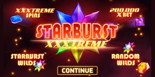 D4e fans van Starburst kunnen hun hart ophalen met de nieuwe Starburst XXXtreme.