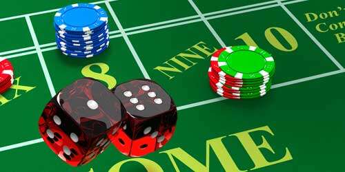 Craps is een bekend dobbelspel waar je hoge winsten mee kan halen.
