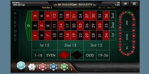 European Roulette is een bekende en veel gespeelde vorm van roulette.