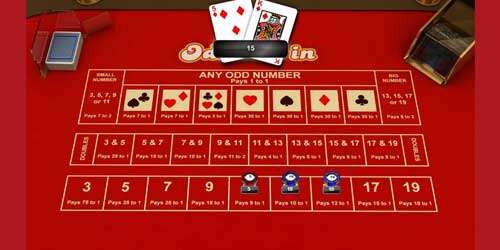 Odd One In is een kaartspel in roulette formaat.