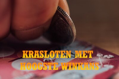 Met welke krasloten heb je de meeste winkans uitgelichte afbeelding