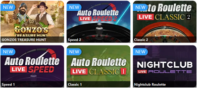 Live casino in Mr Play