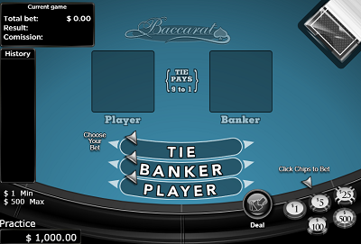 baccarat online spelen bij de online casinos site