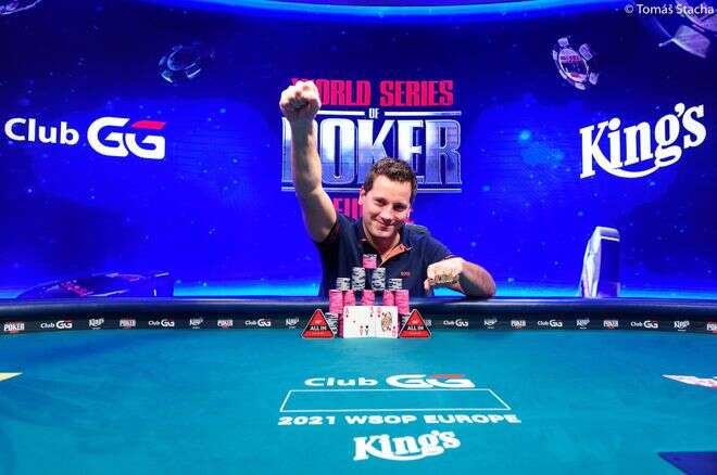 Nederlander wint WSOP Europe Bracelet en €59.250 uitgelichte afbeelding