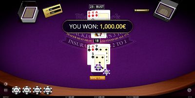 Blackjack Single Hand VIP spelen op je mobiel