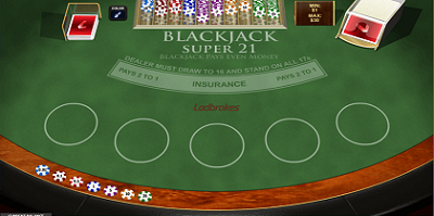 Blackjack Super 21 spelregels