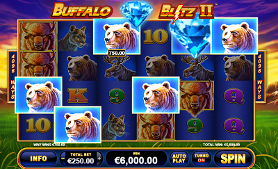 Je kunt buffalo blitz 2 hier gratis spelen of naar het casino gaan