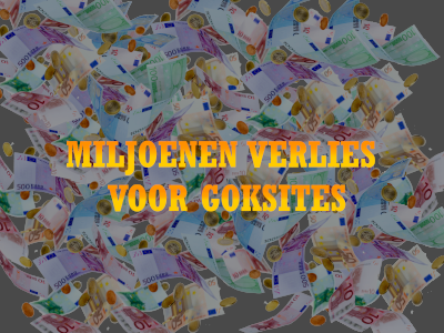 Tientallen Miljoenen Verlies Voor Goksites Na Vertrek uit Nederland uitgelichte afbeelding