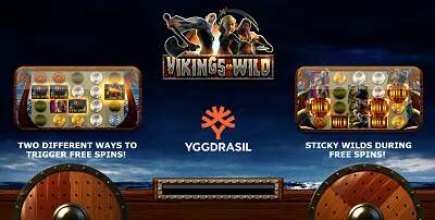 Vikings go wild van Yggdrasil is een leuk slot met sticky wilds