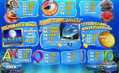 Dolphin Cash Scratch Card is een kraskaarten spel met hoge prijzen