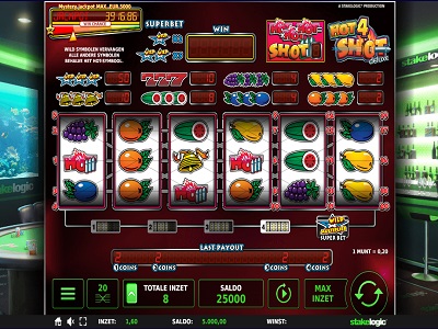 derde in de lijst beste stakelogic slots Hot Shot Deluxe