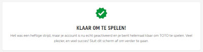 Toto registreren stap 5