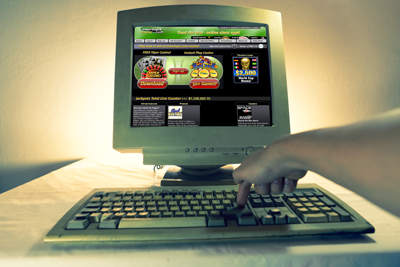 Historie van online gokken uitgelichte afbeelding