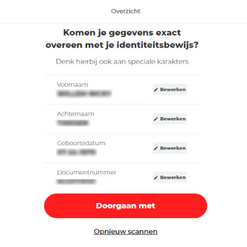 711-registreren-gegevens-verivicatie