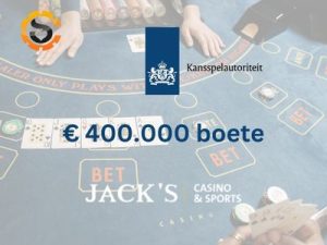 400.000 euro boete Jack’s Casino voor reclame op jongvolwassenen