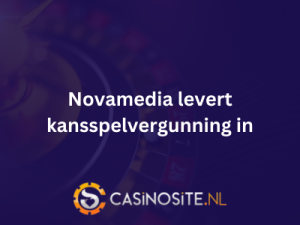 Novamedia levert kansspelvergunning in