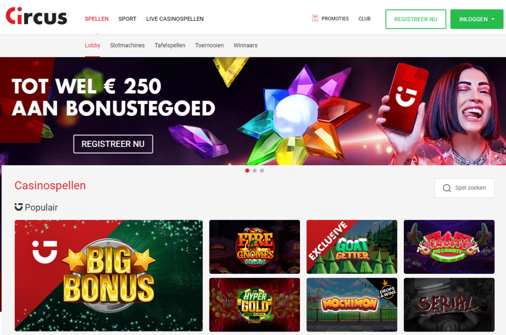 circus beste online casino