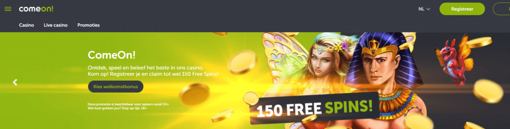 come on casino nieuwe online casino nederland