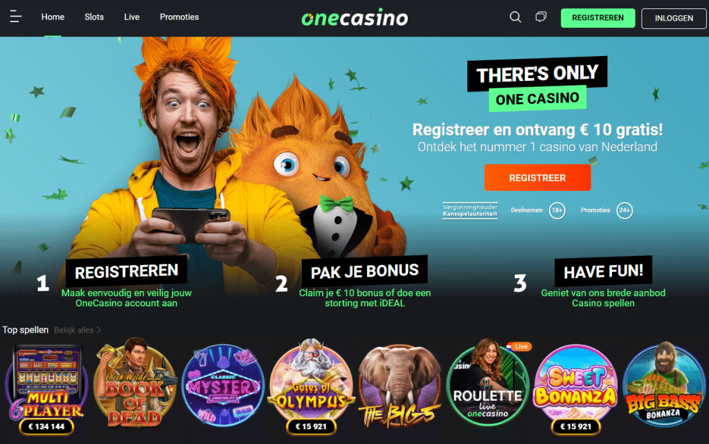 onecasino beste online casino nederland