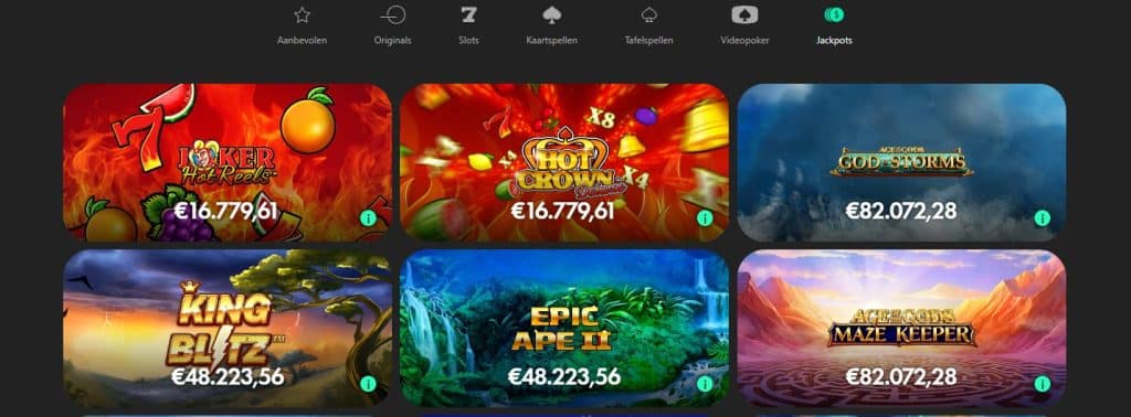 bet365 gokkasten aanbod jackpot games