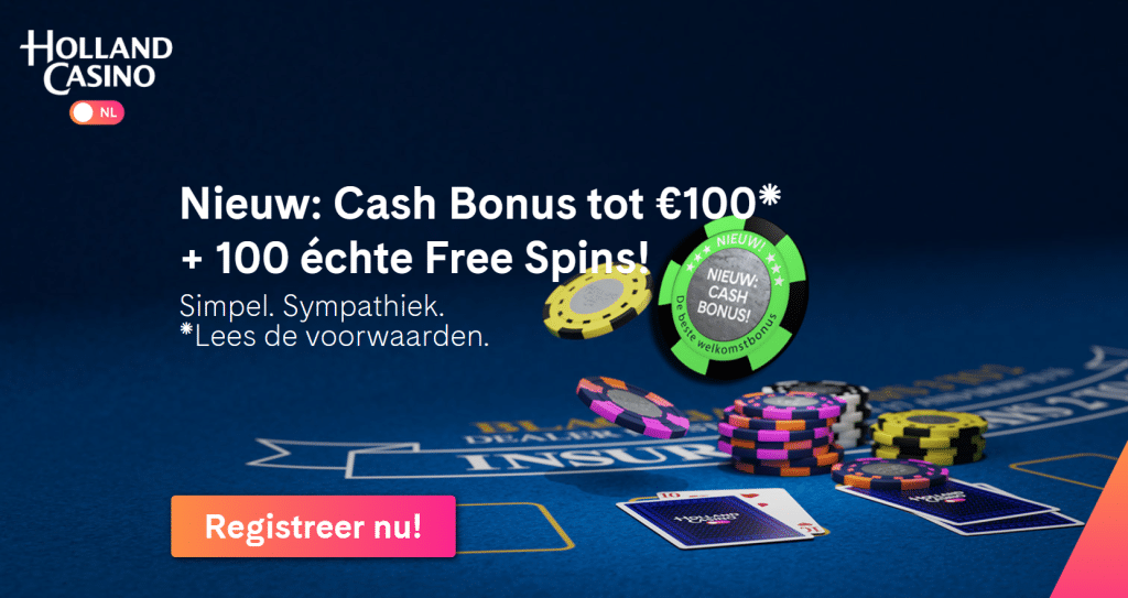 Holland Casino Welkomstbonus