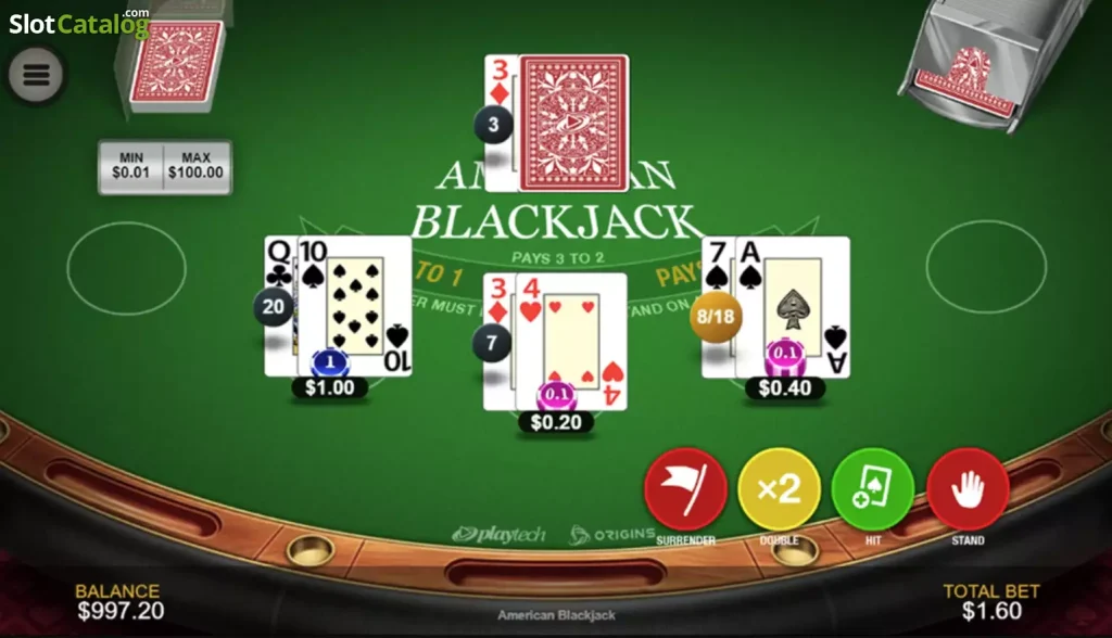 american blackjack