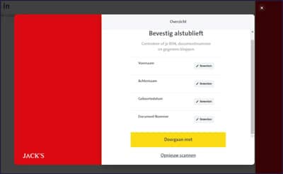 jack's identiteitscontrole