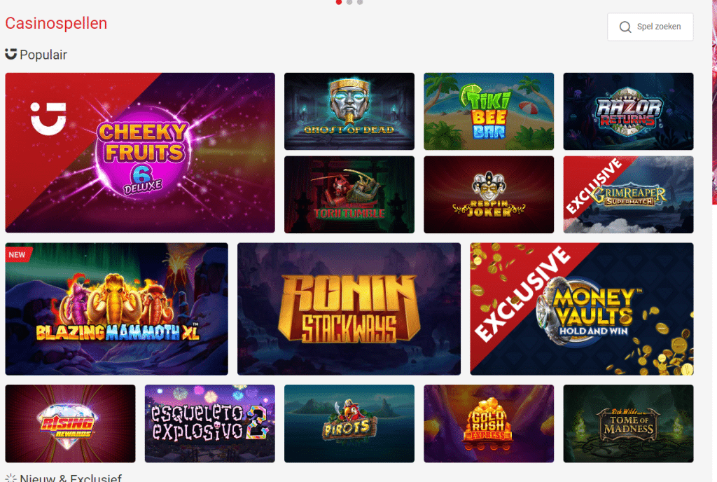 circus casino review bonus games